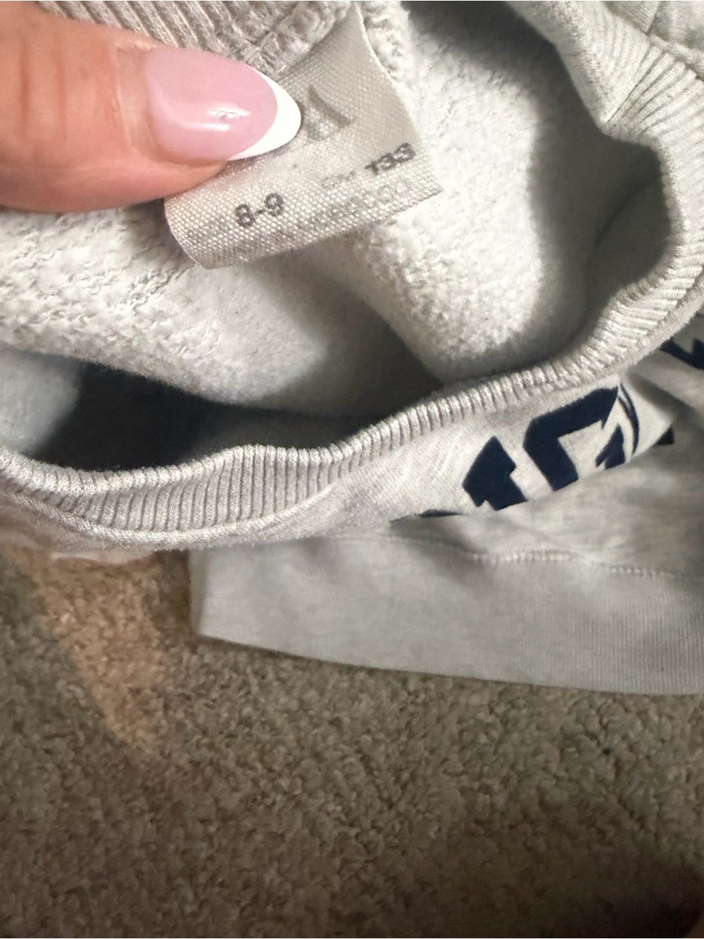 Zara Girls 3 Piece Outfit Bundle Jeans Ruffle Top & LA Sweatshirt Sizes 9–10 - Picture 5 of 7